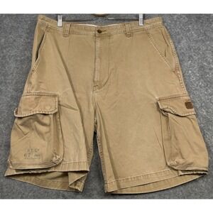 Vintage Polo Jeans Co Ralph Lauren Cargo Shorts Tan Beige 40 Y2K